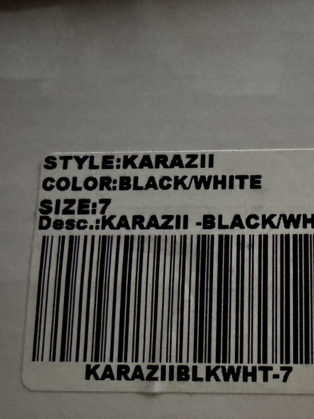 Brand New in Box YRU Karazii Flatform Sneakers - Picture 8 of 8
